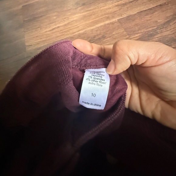 Maurices‎ Corduroy Button Front Skirt - Picture 2 of 3